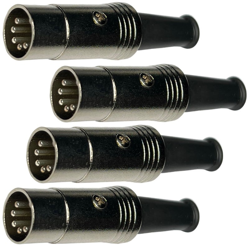 CESS موصل كابل MIDI بمقبس ذكر 5 دبابيس DIN من CESS (عبوة 4) - Image 2